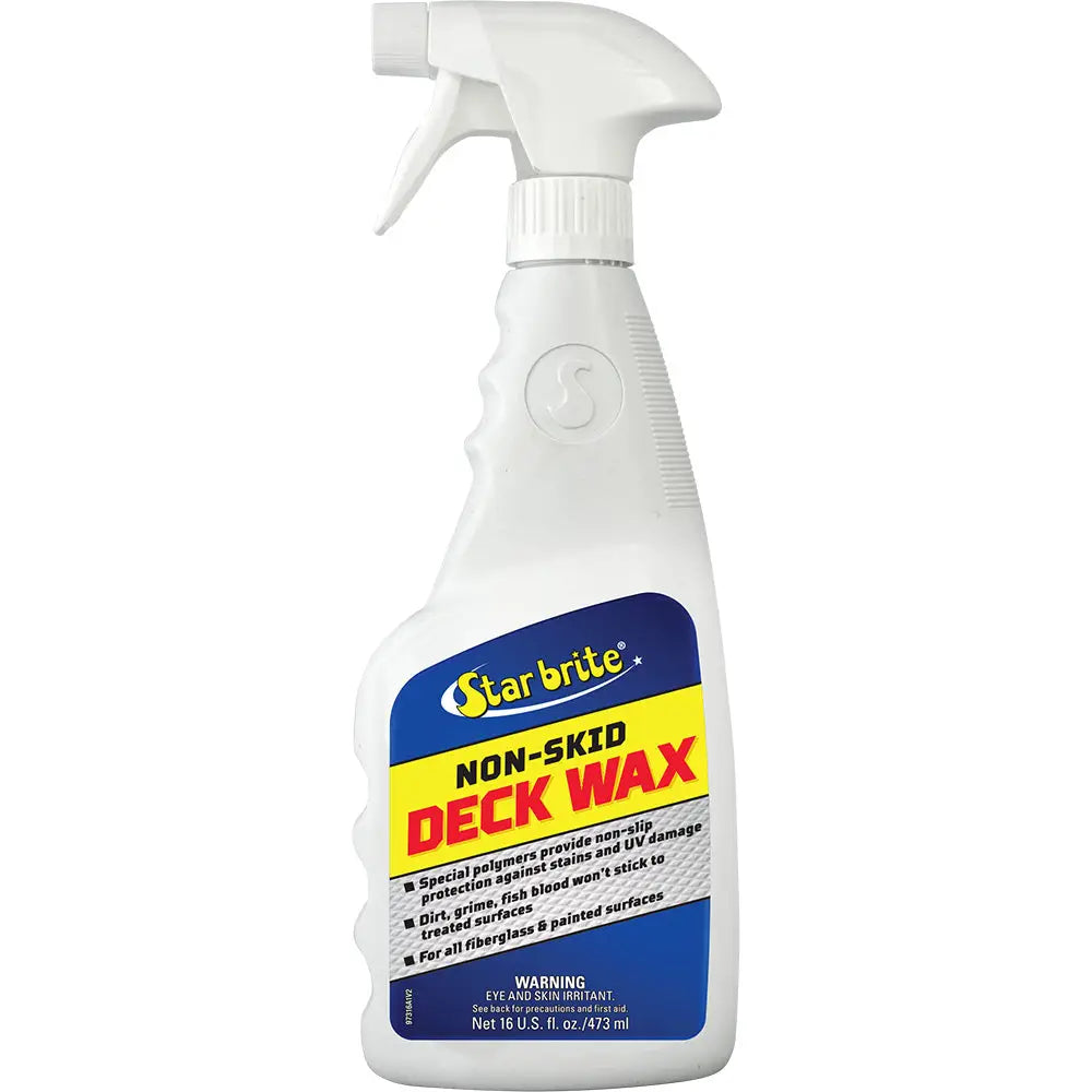 Non-Skid Deck Wax Spray 16 oz Star brite - Cleaning