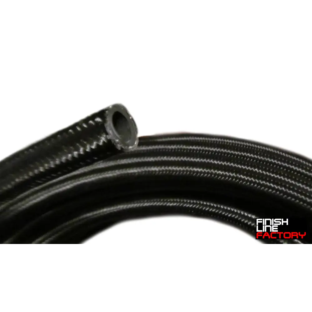Nylon Braided Hose (10 Foot Roll) - 06 AN - 11/32’’ ID - 9/16’’ OD