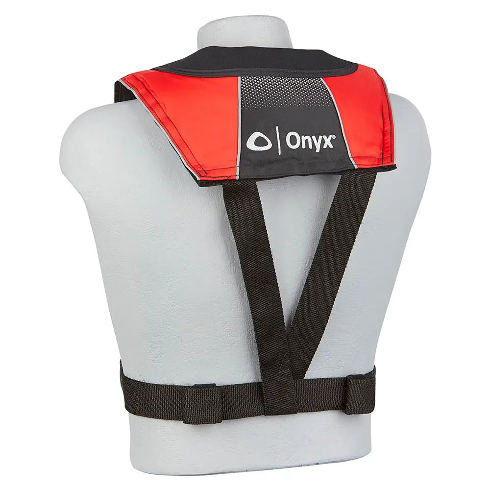 Onyx A/M-24 Series All Clear Automatic/Manual Inflatable Life Jacket - Black/Red - Adult [132200-100-004-20] - Personal