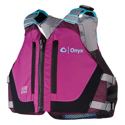 Onyx Airspan Breeze Life Jacket - XL/2X - Purple [123000-600-060-23] - Life Vests