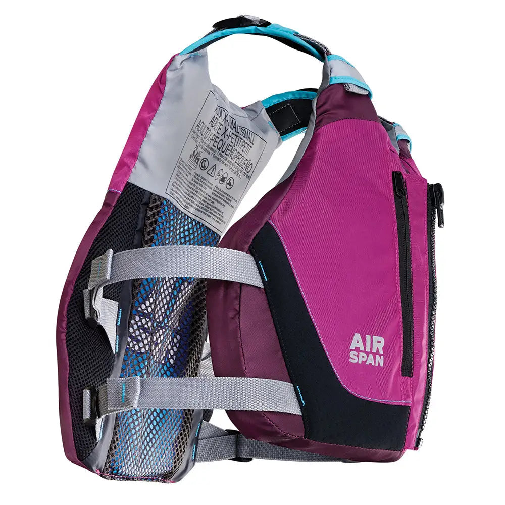 Onyx Airspan Breeze Life Jacket - XL/2X - Purple [123000-600-060-23] - Life Vests