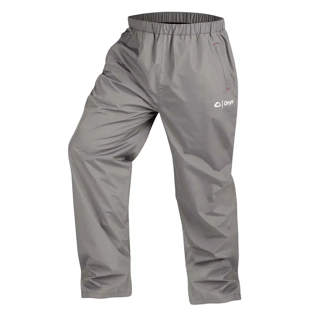 Onyx Essential Rain Pant - Large - Grey [503000-701-040-22] - Foul Weather Gear