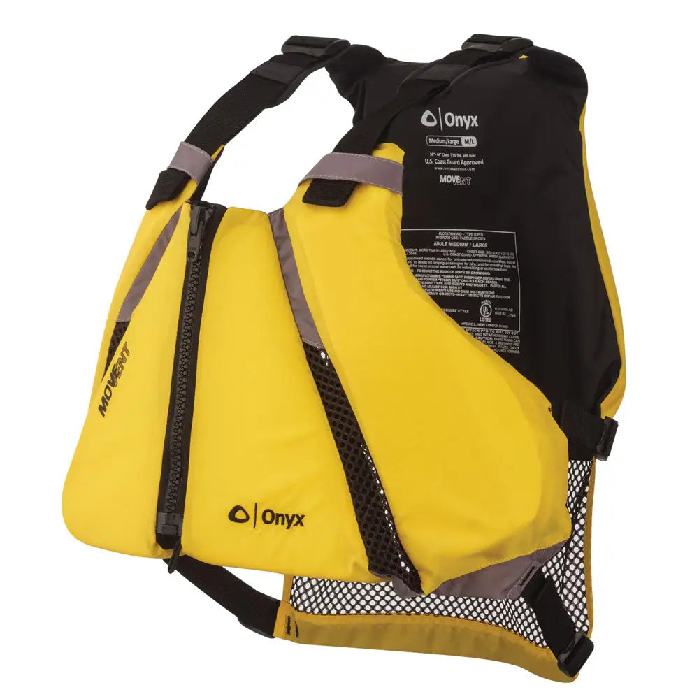 Onyx MoveVent Curve Paddle Sports Life Vest - M/L [122000-300-040-14] - Life Vests