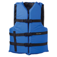 Onyx Nylon General Purpose Life Jacket - Adult Oversize - Blue [103000-500-005-12] - Personal Flotation Devices