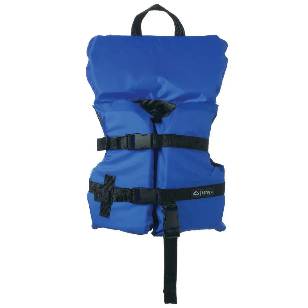 Onyx Nylon General Purpose Life Jacket - Infant/Child Under 50lbs - Blue [103000-500-000-12] - Personal Flotation