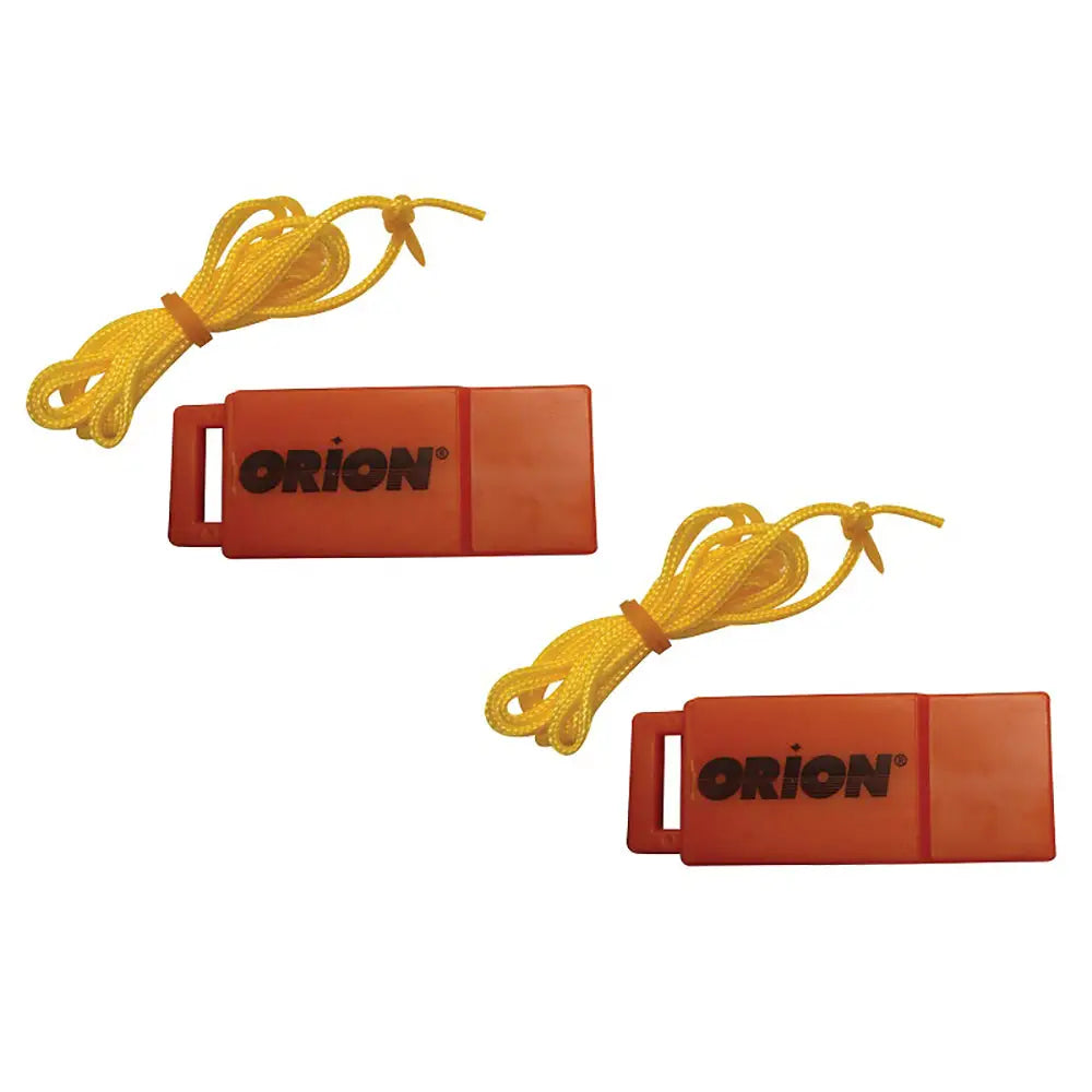 Orion Safety Whistle w/Lanyards - 2-Pack [676] - Accessories