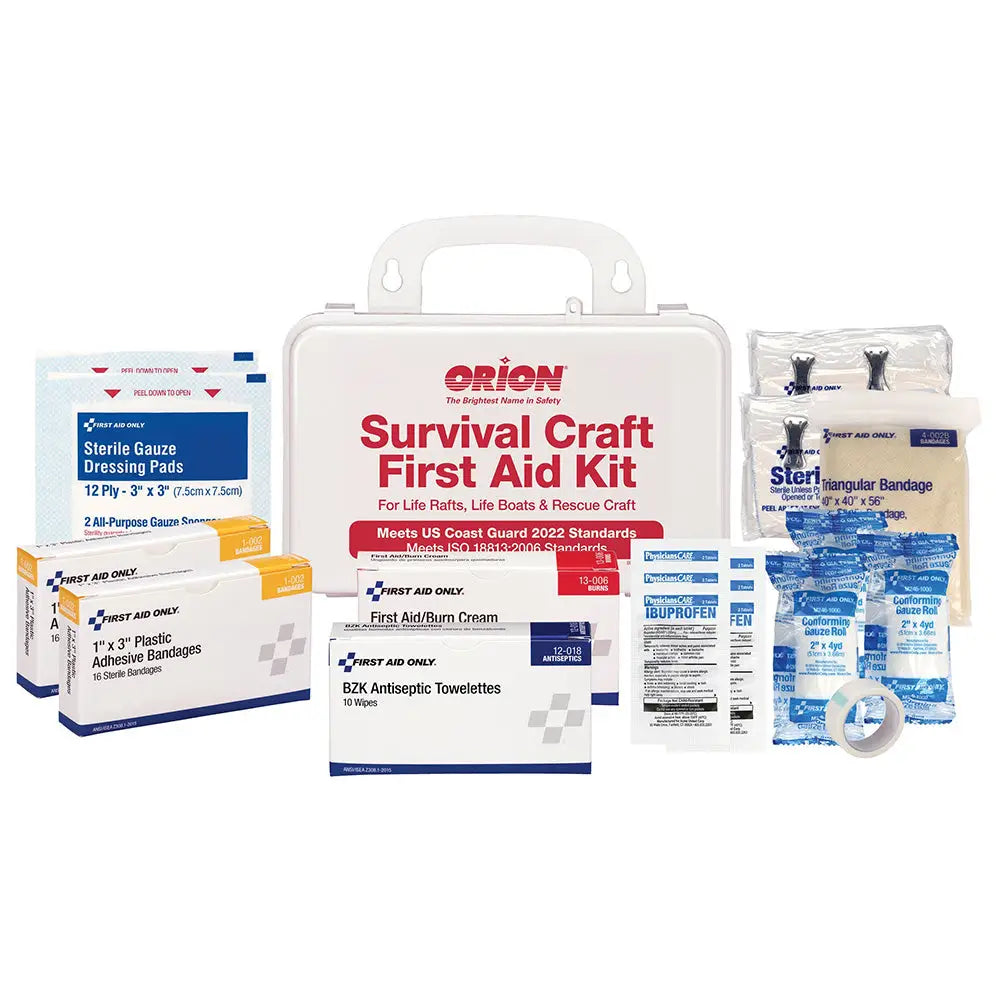 Orion Survival Craft First Aid Kit - Hard Plastic Case [816] - Medical Kits