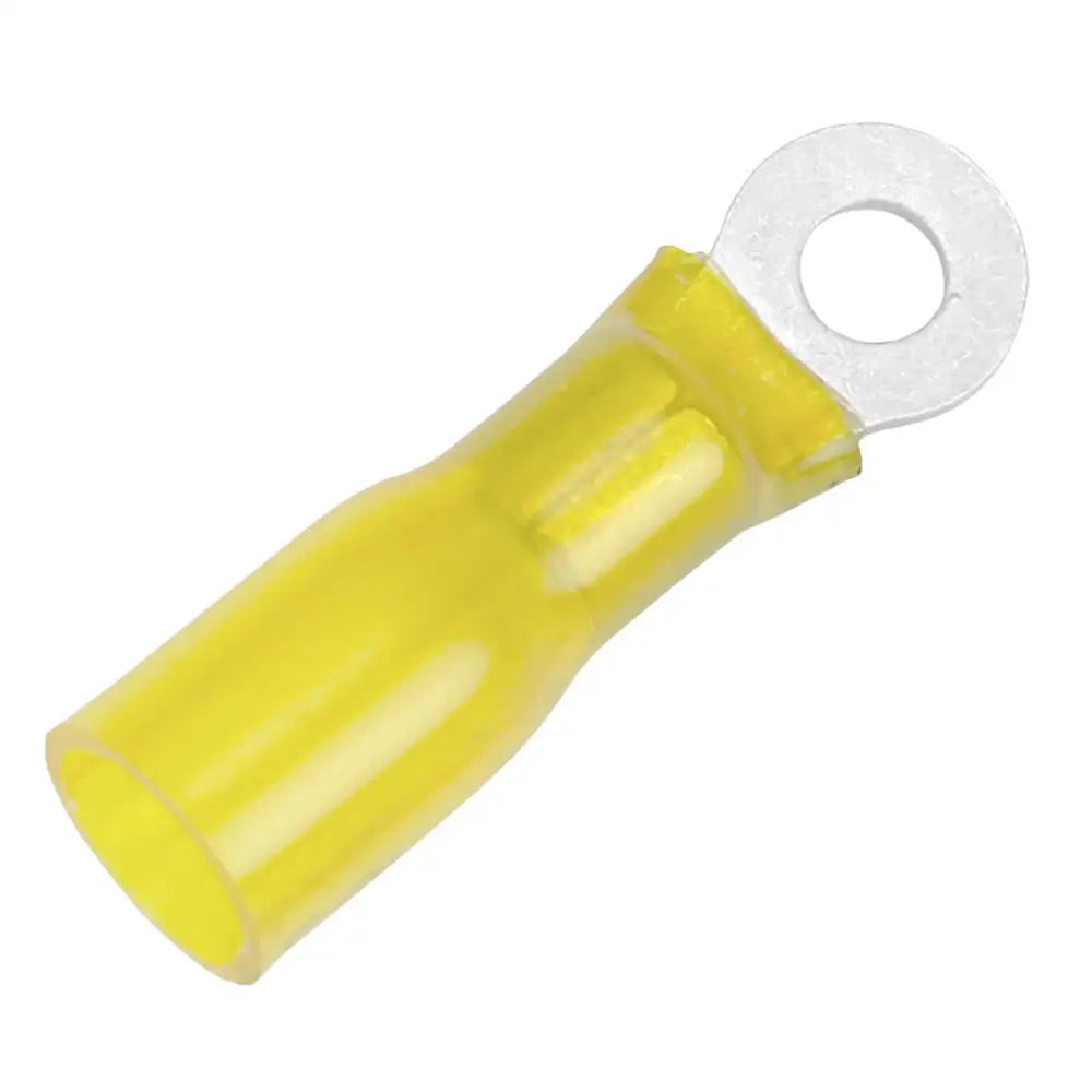 Pacer 12-10 AWG Heat Shrink Ring Terminal - #10 Stud Size - 25 Pack [TE10-10R-25] - Terminals
