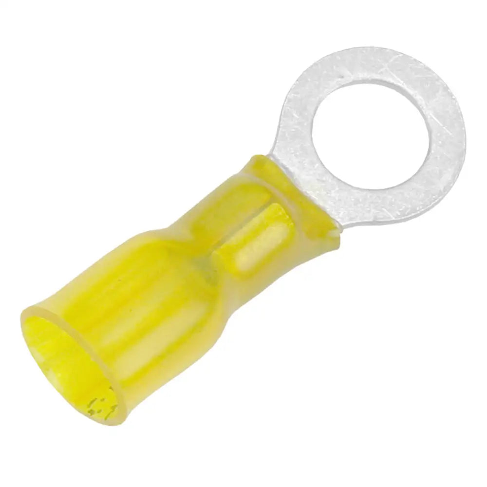 Pacer 12-10 AWG Heat Shrink Ring Terminal - 5/16’’ Stud Size - 100 Pack [TE10-56R-100] - Terminals