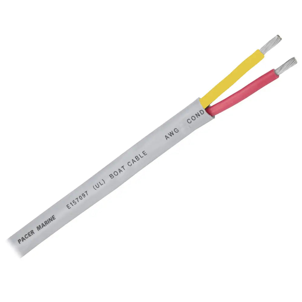 Pacer 14/2 AWG Round Safety Duplex Cable - Red/Yellow - 250 [WR14/2RYW-250] - Wire