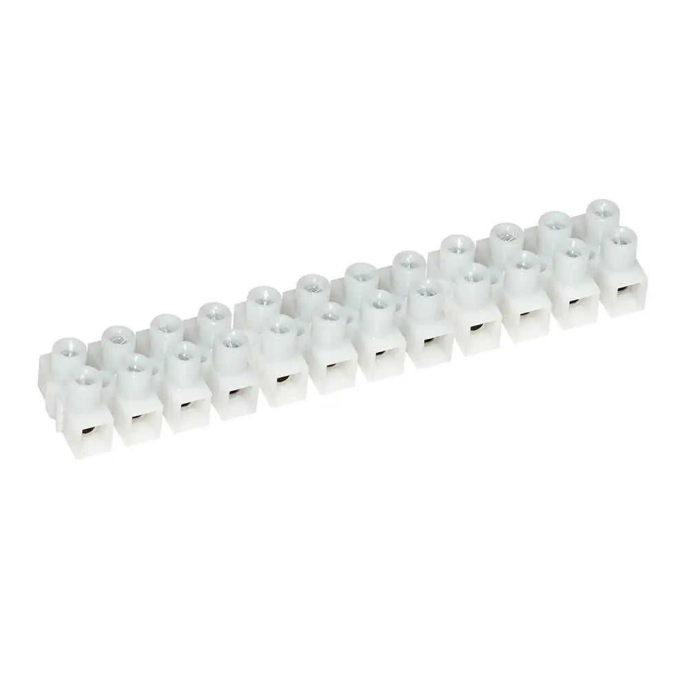 Pacer 15A Euro Style Terminal Block - 12 Gang - 5 Pack [E150-12-5] - Terminals