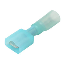 Pacer 16-14 AWG Fully-Insulated Male Disconnect Terminal - Blue - 100 Pack [TDE14-250FIM-100] - Terminals
