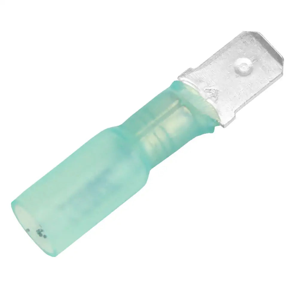 Pacer 16-14 AWG Heat Shrink Male Disconnect - 100 Pack [TDE14-250M-100] - Terminals