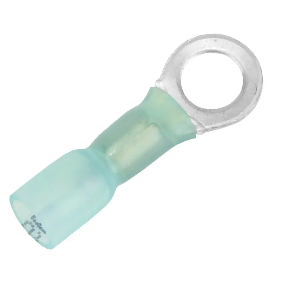 Pacer 16-14 AWG Heat Shrink Ring Terminal - 1/4’’ Stud Size - 25 Pack [TE14-14R-25] - Terminals