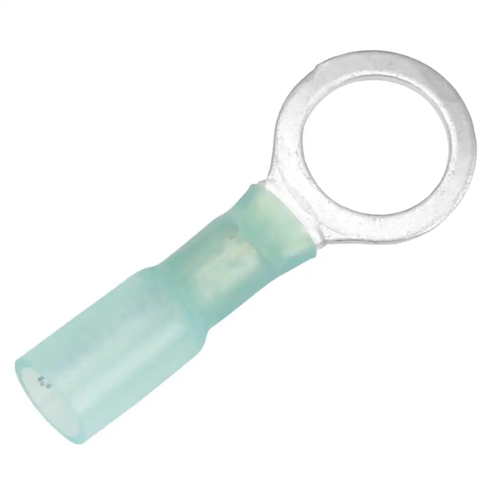 Pacer 16-14 AWG Heat Shrink Ring Terminal - 3/8’’ Stud Size - 100 Pack [TE14-38R-100] - Terminals