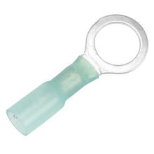 Pacer 16-14 AWG Heat Shrink Ring Terminal - 3/8’’ Stud Size - 25 Pack [TE14-38R-25] - Terminals