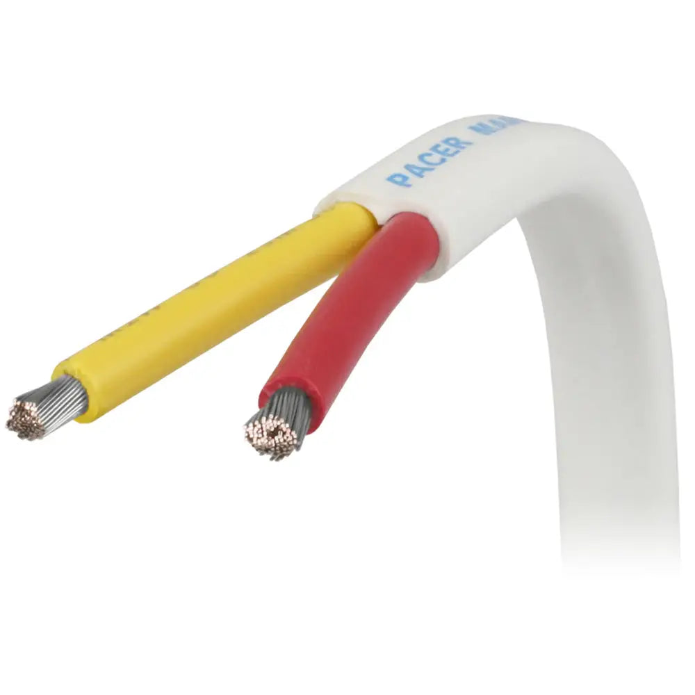 Pacer 16/2 AWG Safety Duplex Cable - Red/Yellow - Sold By The Foot [W16/2RYW-FT] - Wire