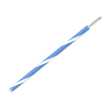 Pacer 16 AWG Gauge Striped Marine Wire 500’ Spool - Blue w/White Stripe [WUL16BL-9-500] - Wire