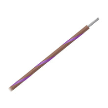 Pacer 16 AWG Gauge Striped Marine Wire 500’ Spool - Brown w/Violet Stripe [WUL16BR-7-500] - Wire