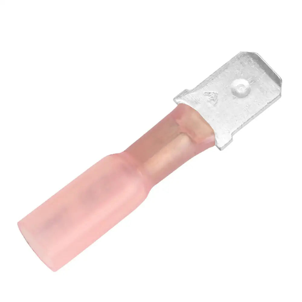 Pacer 22-18 AWG Heat Shrink Male Disconnect - 25 Pack [TDE18-250M-25] - Terminals