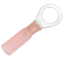 Pacer 22-18 AWG Heat Shrink Ring Terminal - 5/16’’ Stud Size - 25 Pack [TE18-56R-25] - Terminals