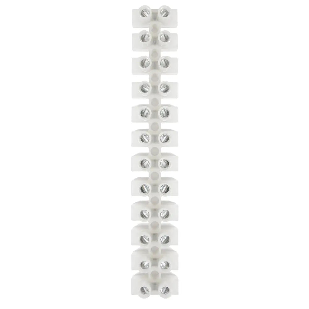 Pacer 40A Euro Style Terminal Block - 12 Positions - 5 Pack [E400-12-5] - Terminals
