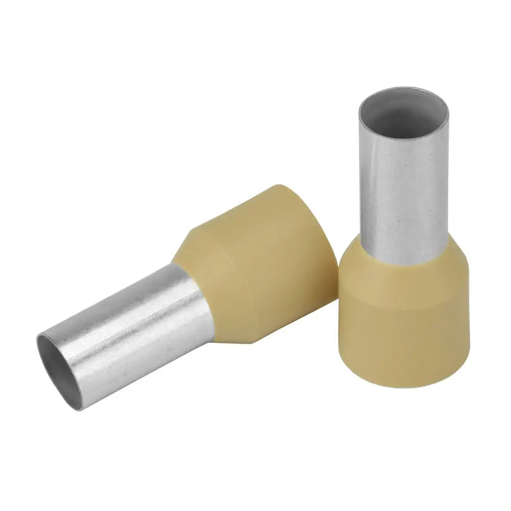 Pacer Beige 2 AWG Wire Ferrule - 16mm Length - 10 Pack [TFRL2-16MM-10] - Accessories