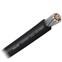Pacer Black 1/0 AWG Battery Cable - Sold By The Foot [WUL1/0BK-FT] - Wire