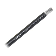Pacer Black 8 AWG Battery Cable - Sold By The Foot [WUL8BK-FT] - Wire