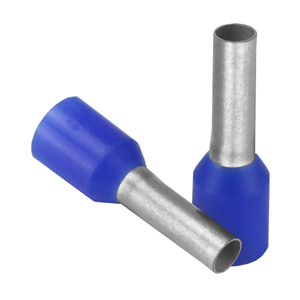 Pacer Blue 14 AWG Wire Ferrule - 8mm Length - 25 Pack [TFRL14-8MM-25] - Accessories