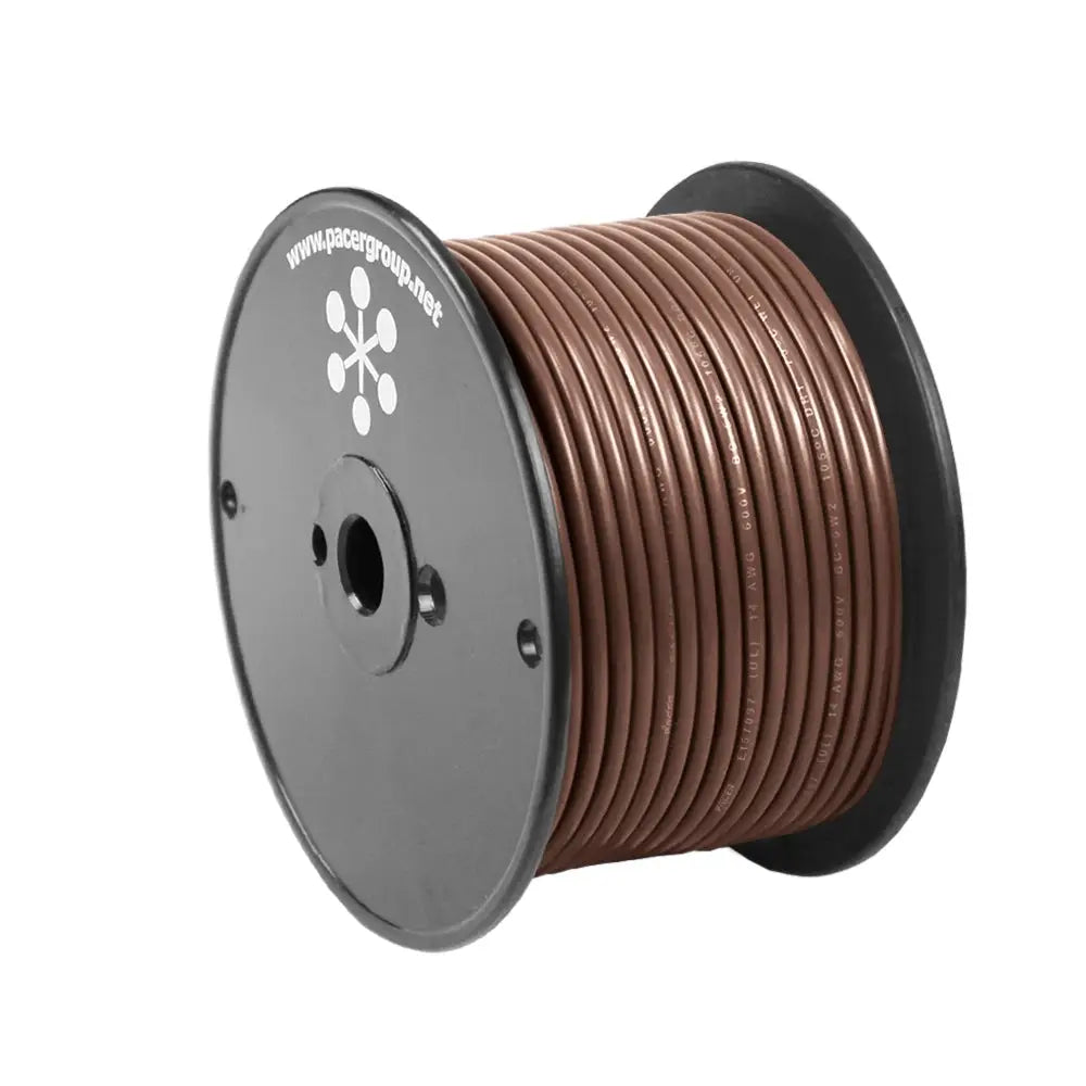 Pacer Brown 16 AWG Primary Wire - 100 [WUL16BR-100] - Wire