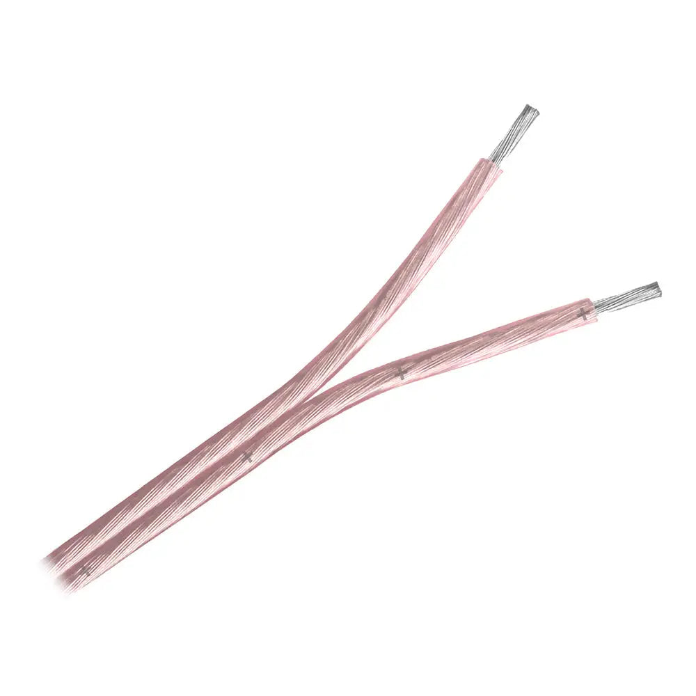 Pacer Clear 14/2 AWG Two Conductor Speaker Wire - 250’ [W14-2ACLR-250] - Wire