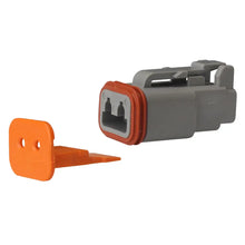 Pacer Deutsch DT Plug Wedge Lock Kit - 2 Position - 10 Pack [TDT06-2S-10] - Terminals