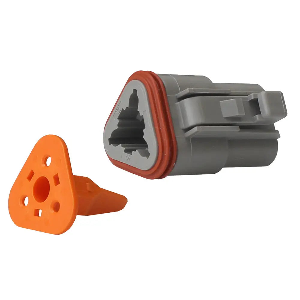 Pacer Deutsch DT Plug Wedge Lock Kit - 3 Position - 10 Pack [TDT06-3S-10] - Terminals