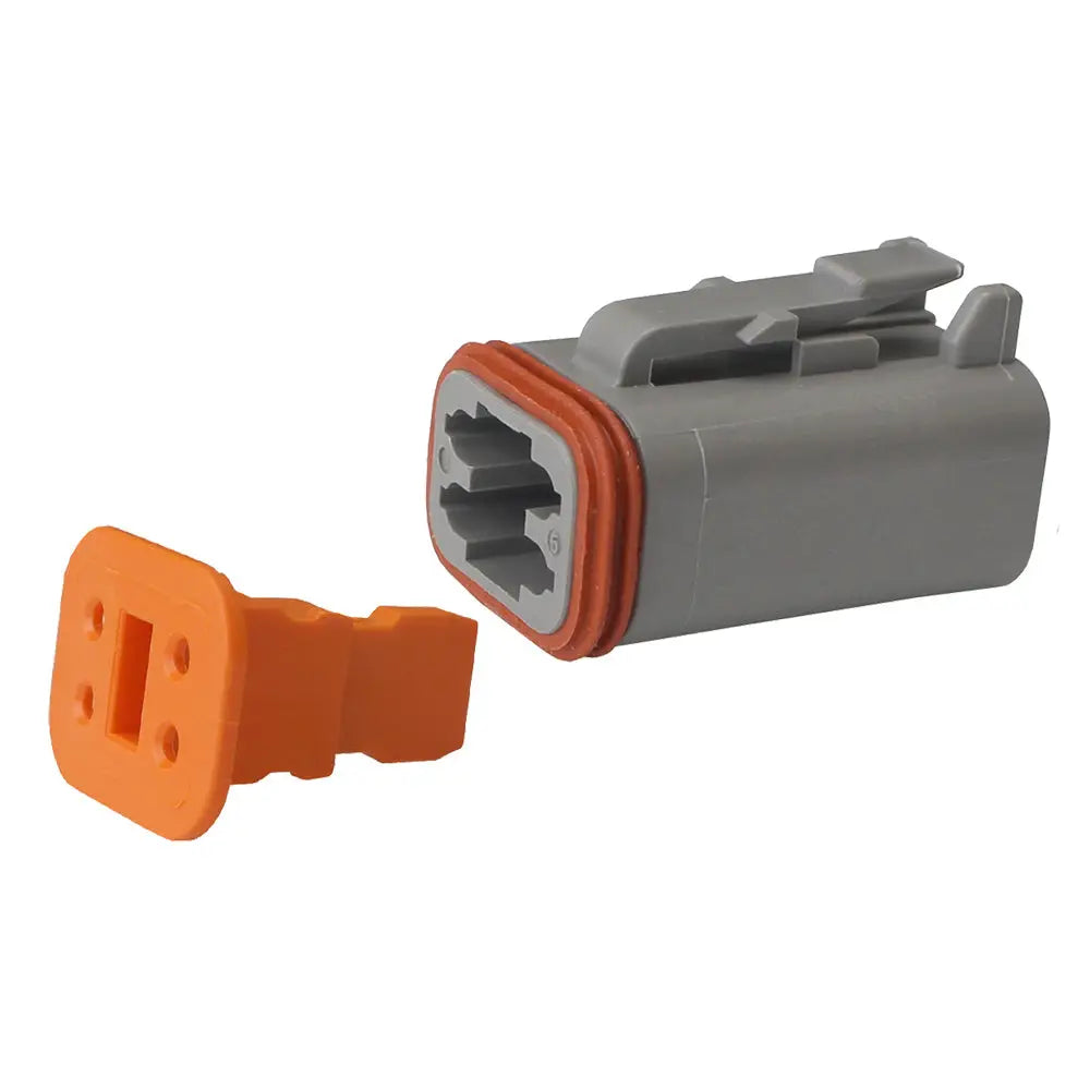 Pacer Deutsch DT Plug Wedge Lock Kit - 4 Position - 10 Pack [TDT06-4S-10] - Terminals