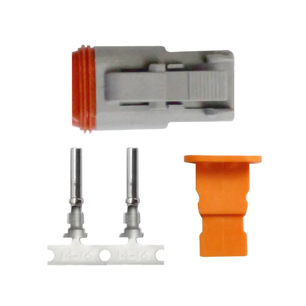 Pacer DT Deutsch Plug Repair Kit - 14-18 AWG (2 Position) [TDT06F-2RS] - Terminals