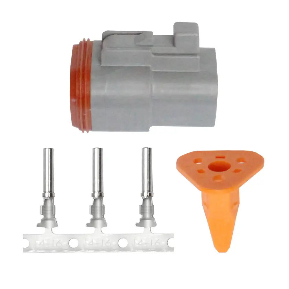 Pacer DT Deutsch Plug Repair Kit - 14-18 AWG (3 Position) [TDT06F-3RS] - Terminals