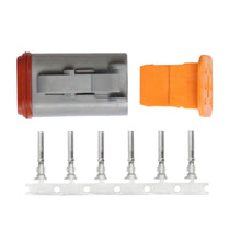 Pacer DT Deutsch Plug Repair Kit - 14-18 AWG (6 Position) [TDT06F-6RS] - Terminals