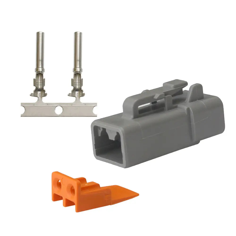 Pacer DTP Deutsch Plug Repair Kit - 14-12 AWG (2 Position) [TDTP06F-2RS] - Terminals