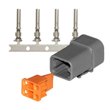 Pacer DTP Deutsch Plug Repair Kit - 14-12 AWG (4 Position) [TDTP06F-4RS] - Terminals