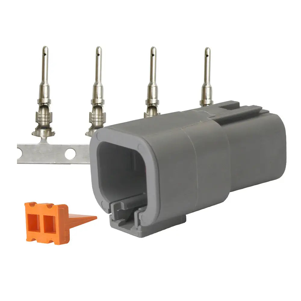 Pacer DTP Deutsch Receptacle Repair Kit - 14-12 AWG (4 Position) [TDTP04F-4RP] - Terminals