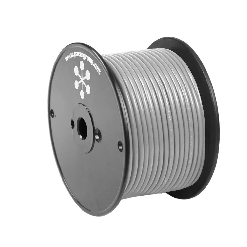 Pacer Grey 10 AWG Primary Wire - 20’ [WUL10GY-20] - Wire