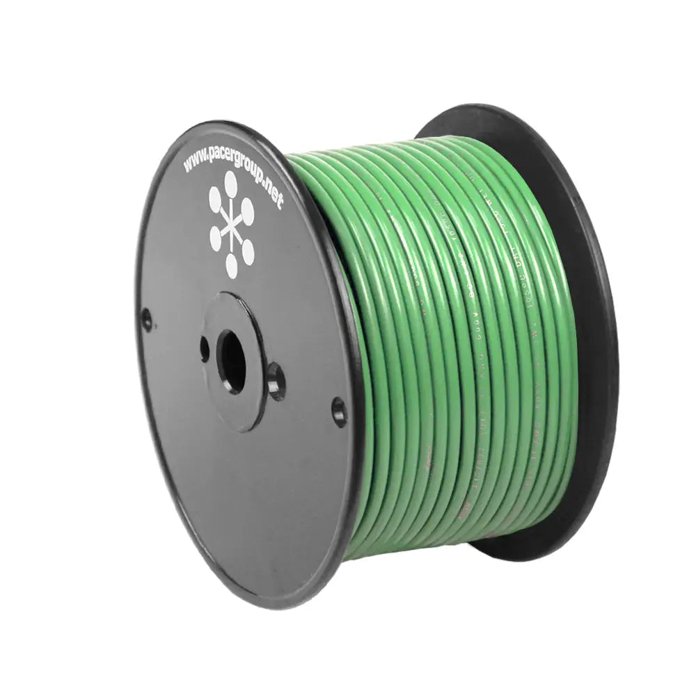 Pacer Light Green 16 AWG Primary Wire - 100 [WUL16LG-100] - Wire