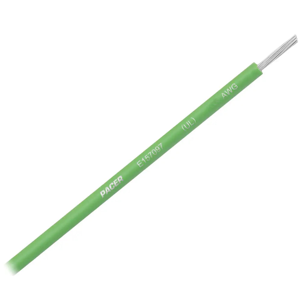 Pacer Light Green 16 AWG Primary Wire - 25 [WUL16LG-25] - Wire