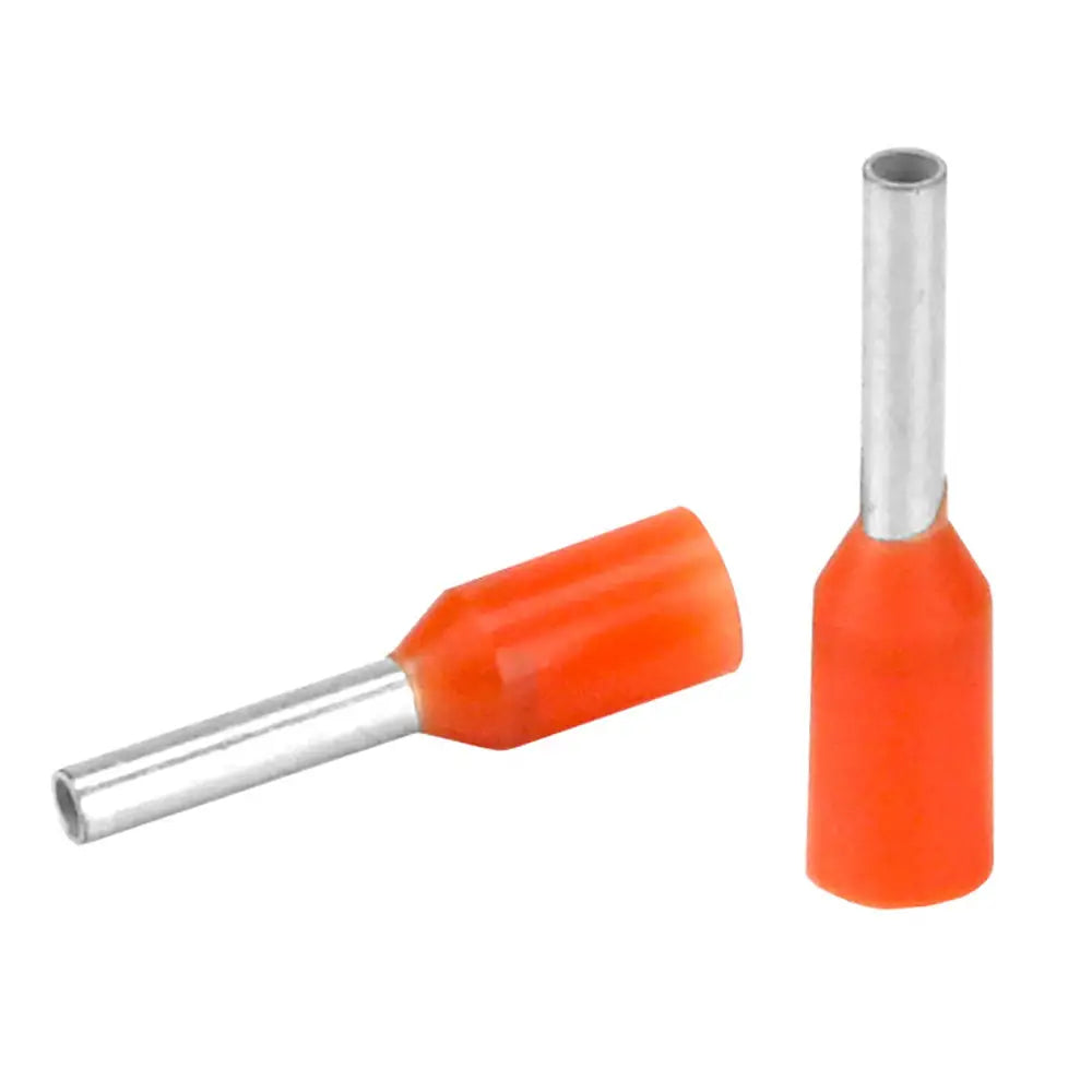 Pacer Orange 20-22 AWG Wire Ferrule - 6mm Length - 25 Pack [TFRL22-6MM-25] - Accessories