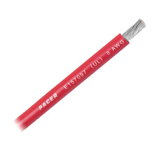 Pacer Red 8 AWG Battery Cable - Sold By The Foot [WUL8RD-FT] - Wire