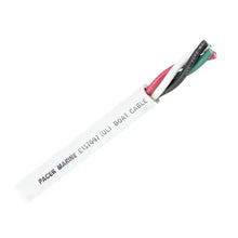 Pacer Round 4 Conductor Cable - 100 - 16/4 AWG - Black Green Red White [WR16/4-100] - Wire