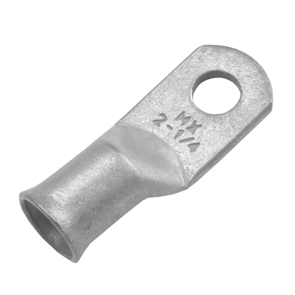 Pacer Tinned Lug 2 AWG - 1/4’’ Stud Size - 10 Pack [TAE2-14R-10] - Terminals