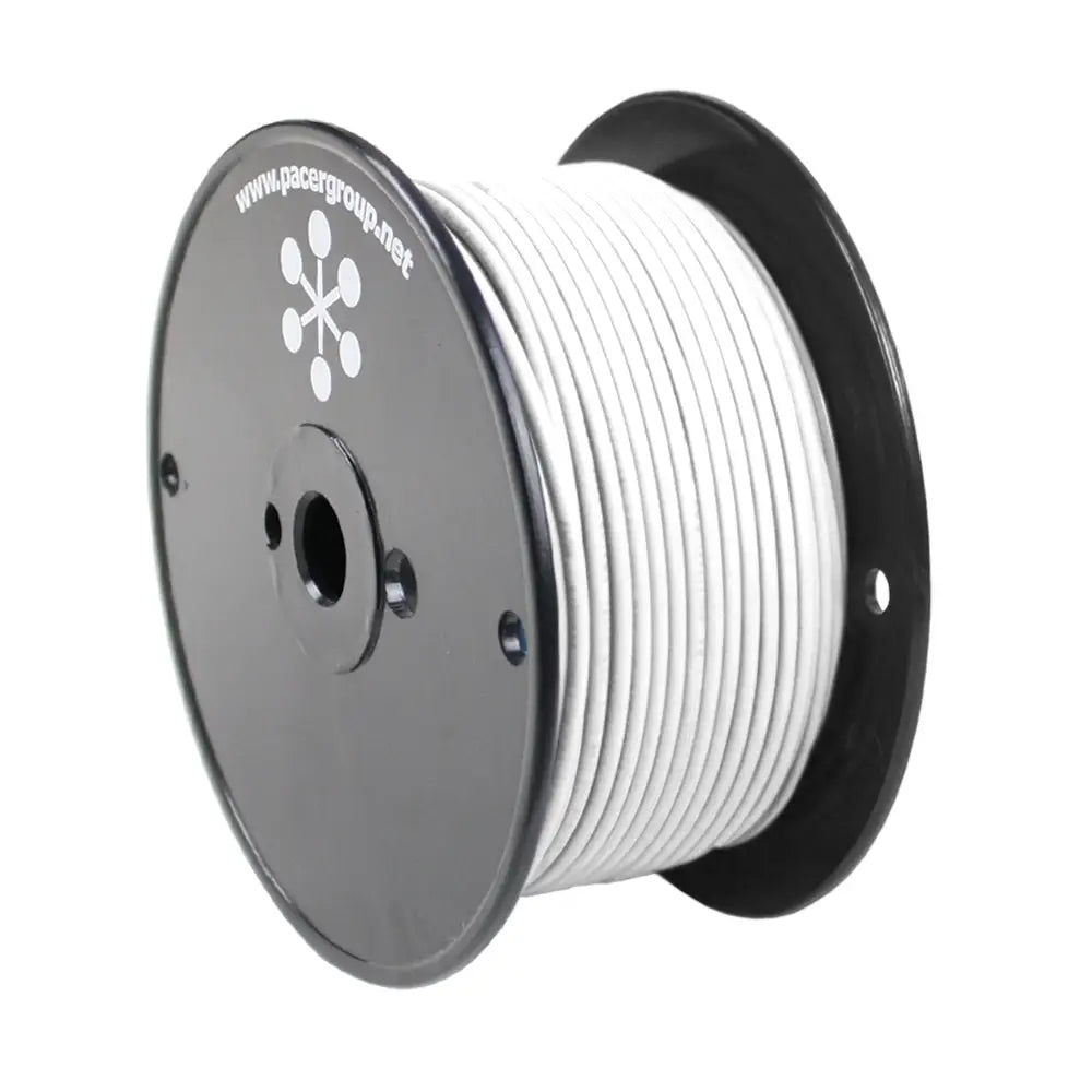 Pacer White 10 AWG Primary Wire - 250 [WUL10WH-250] - Wire