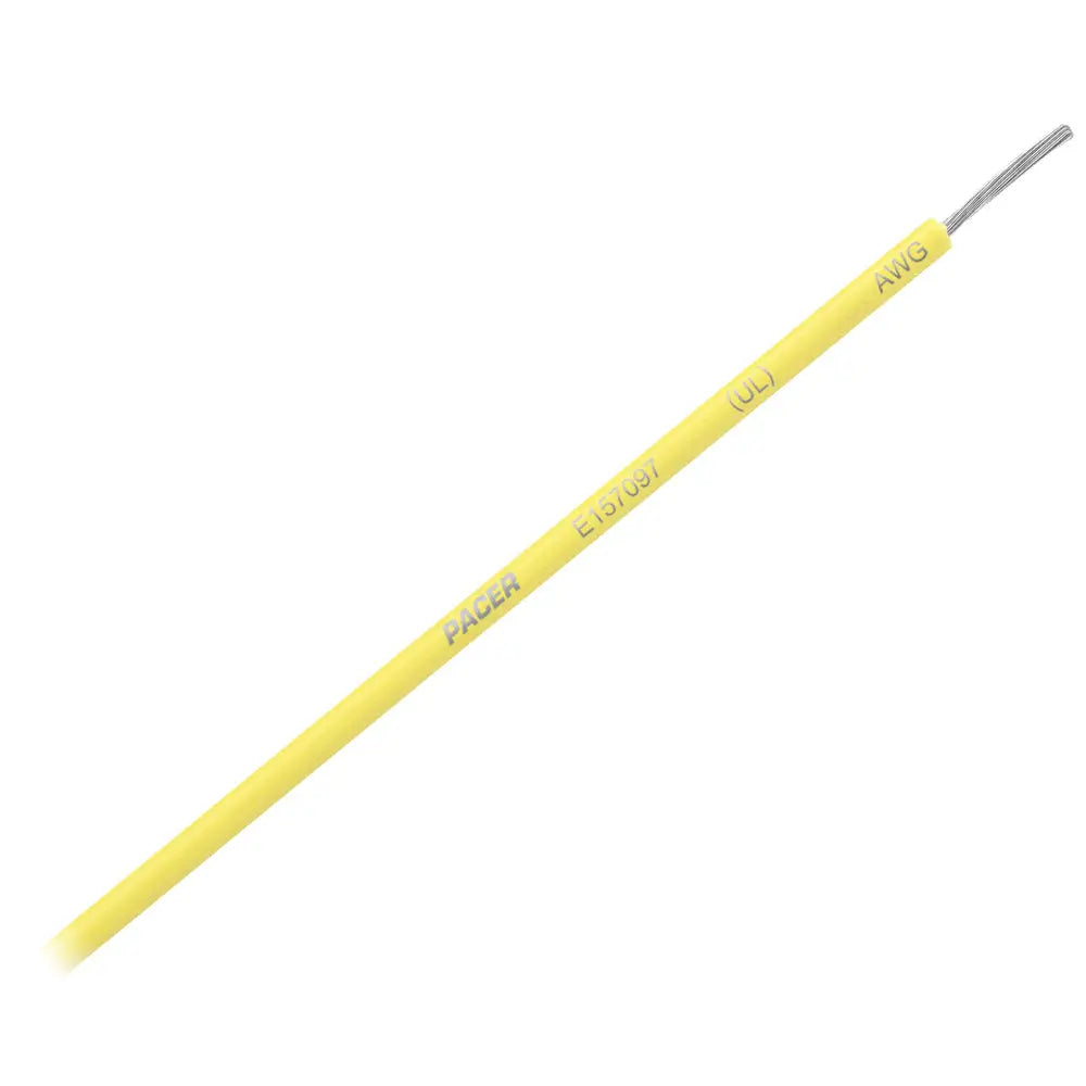 Pacer Yellow 12 AWG Primary Wire - 25 [WUL12YL-25] - Wire
